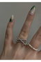 Heliophilia Silver Anillo de Latón Plateado